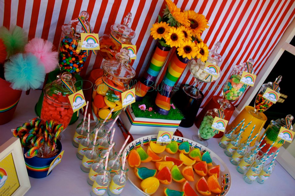 Piece of Cake Rainbow Lolly Buffet Real Party Feature!