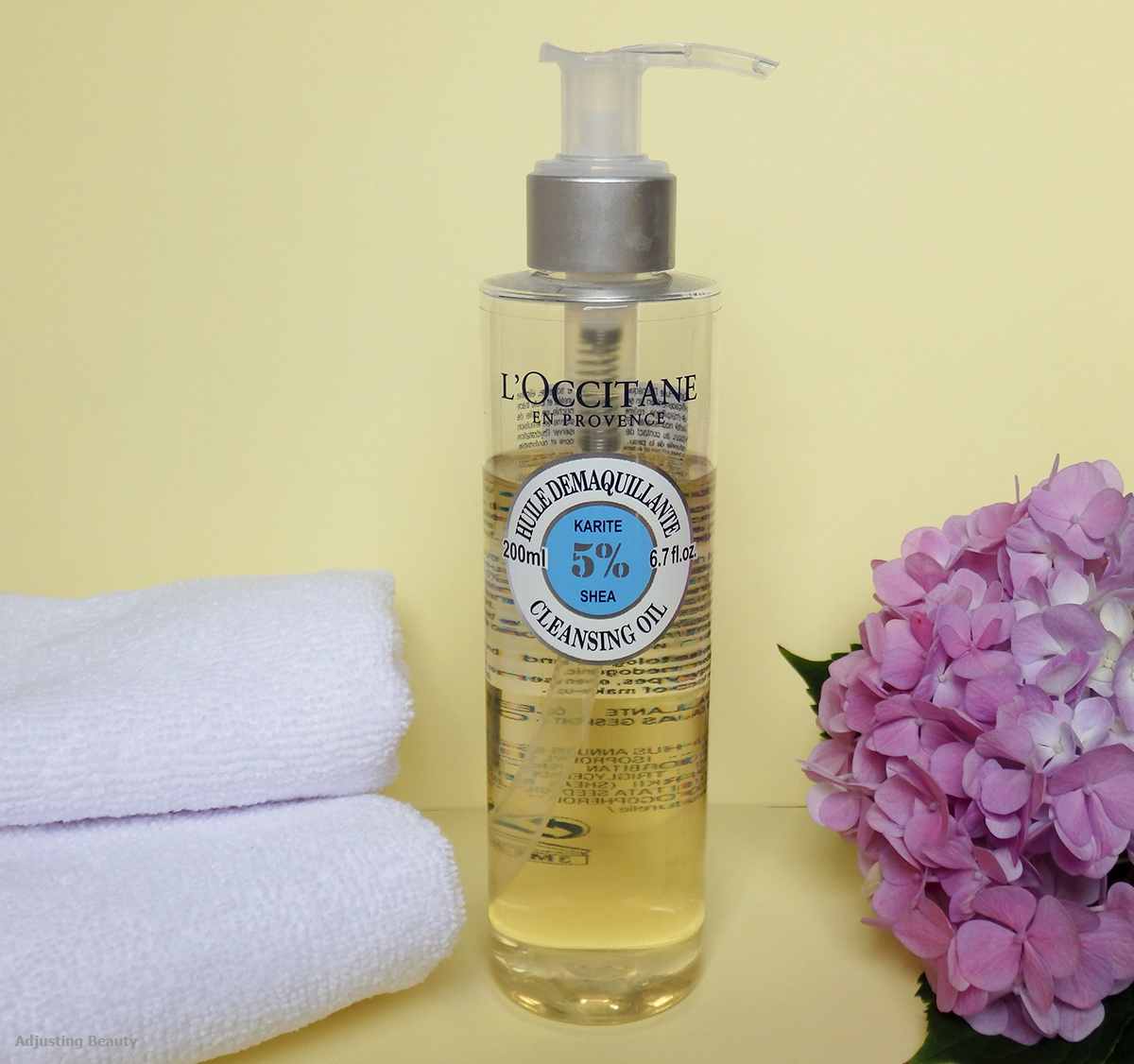 Review L'Occitane 5 Shea Cleansing Oil Adjusting Beauty