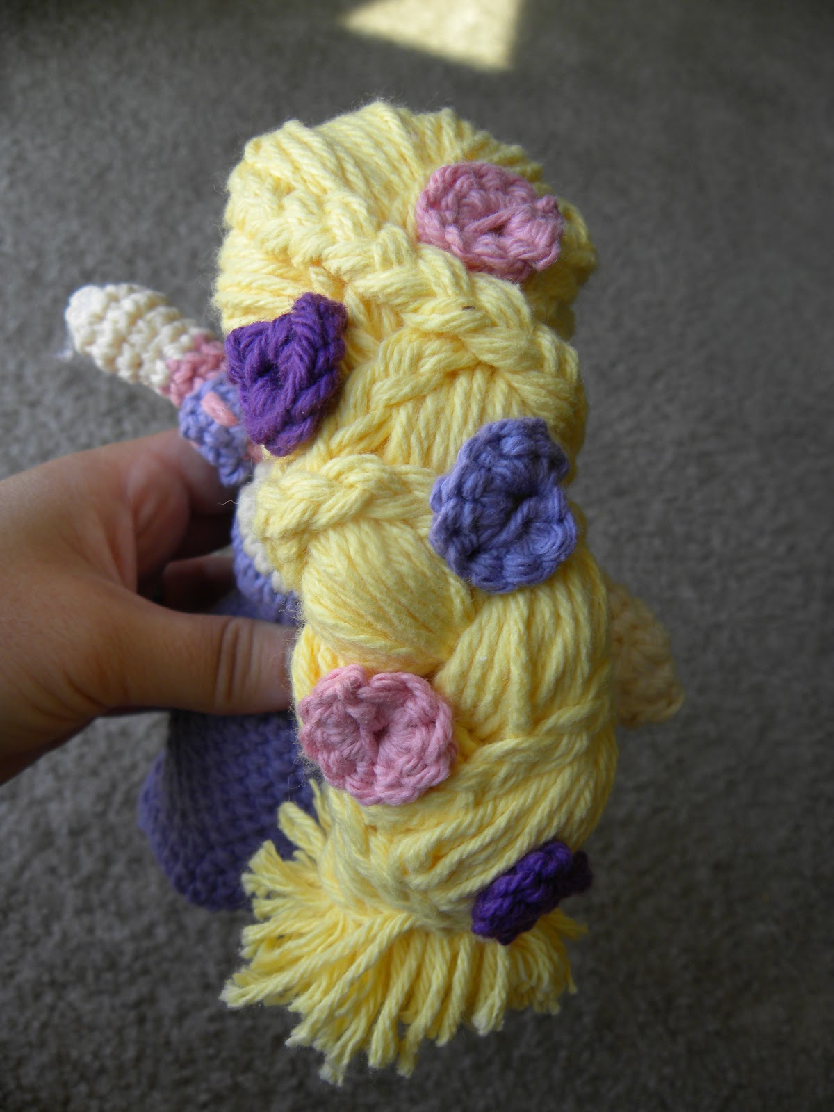 How To Make Rapunzel Hair With Yarn at Mark Charlton blog