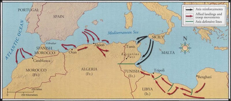Historias bélicas recopiladas La campaña por África