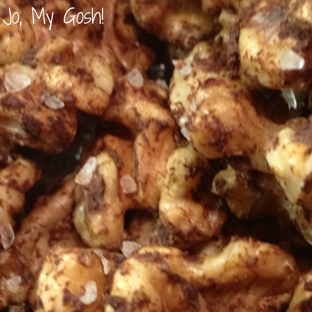 Jo, My Gosh! Cinnamon Sea Salt Roasted Walnuts