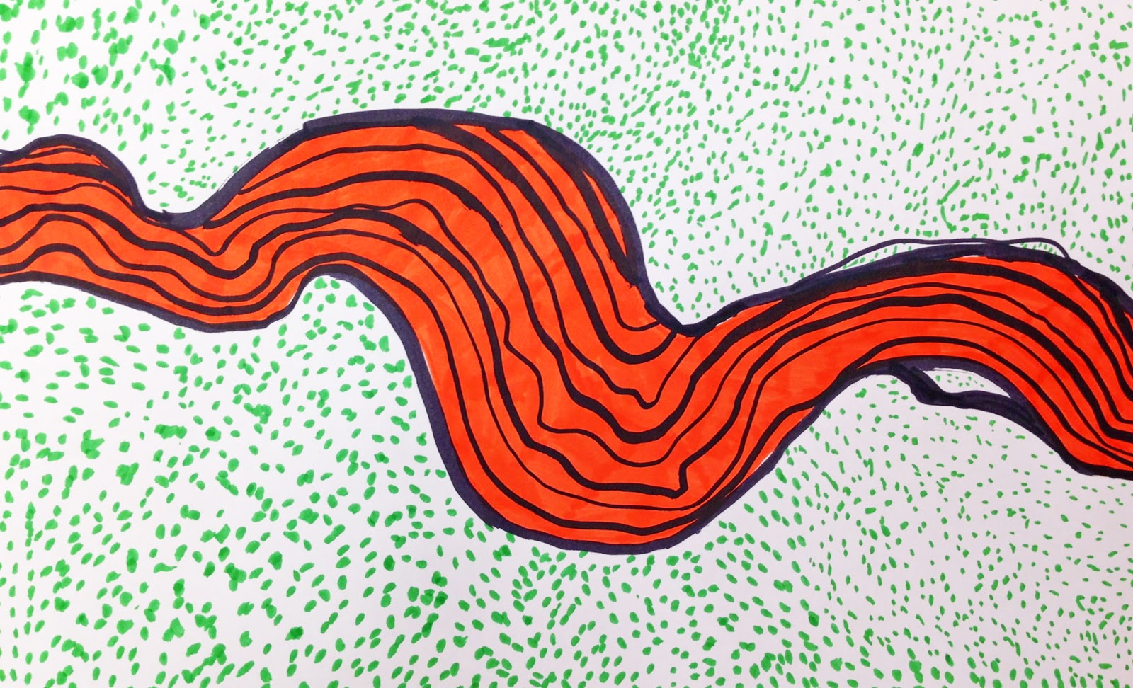 WE (heart) Art Lichtenstein Brushstroke