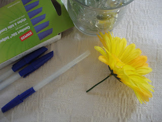 make flower pens