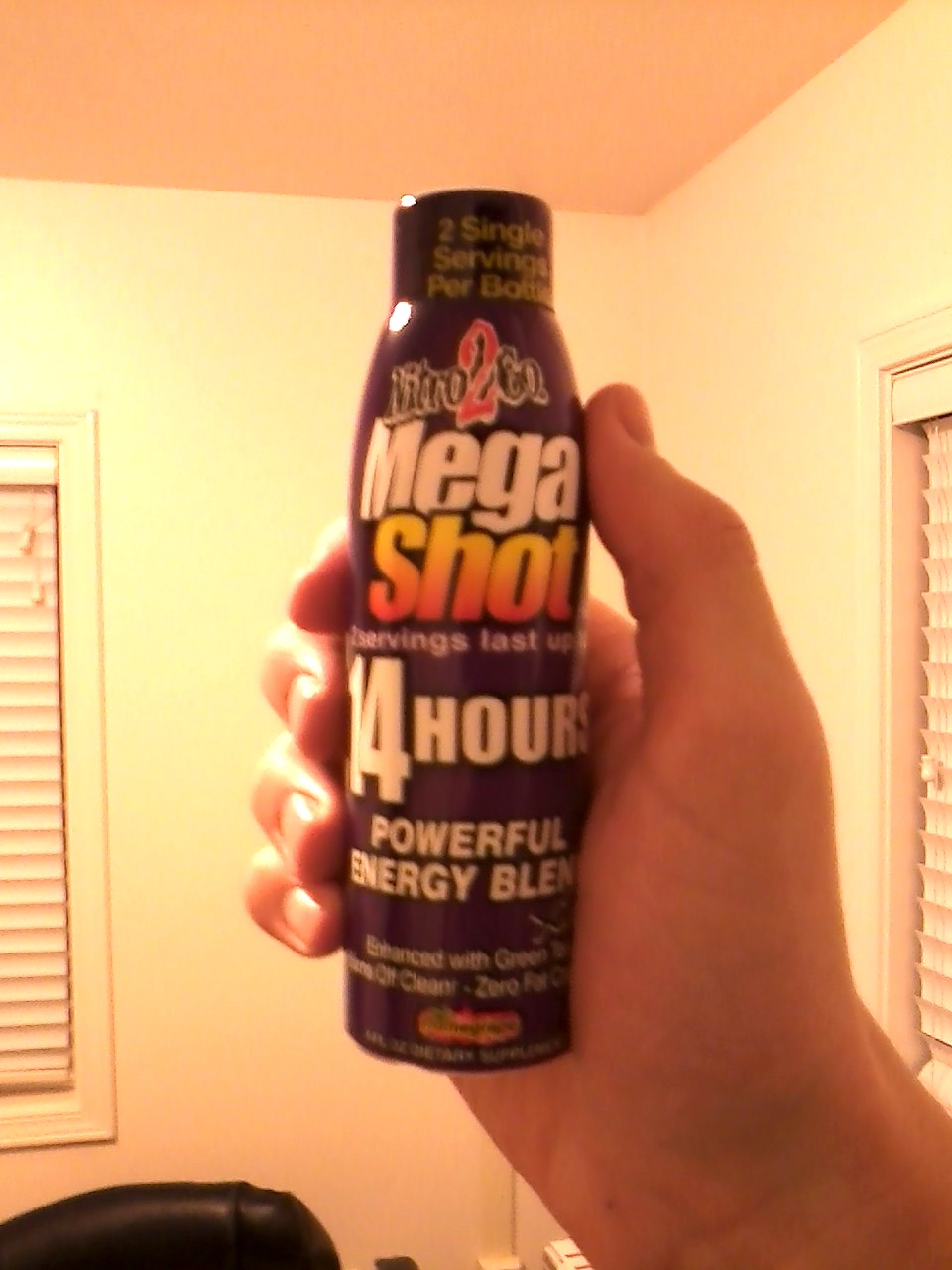 Caffeine Review For Nitro 2 Go Mega Shot Pomegranate