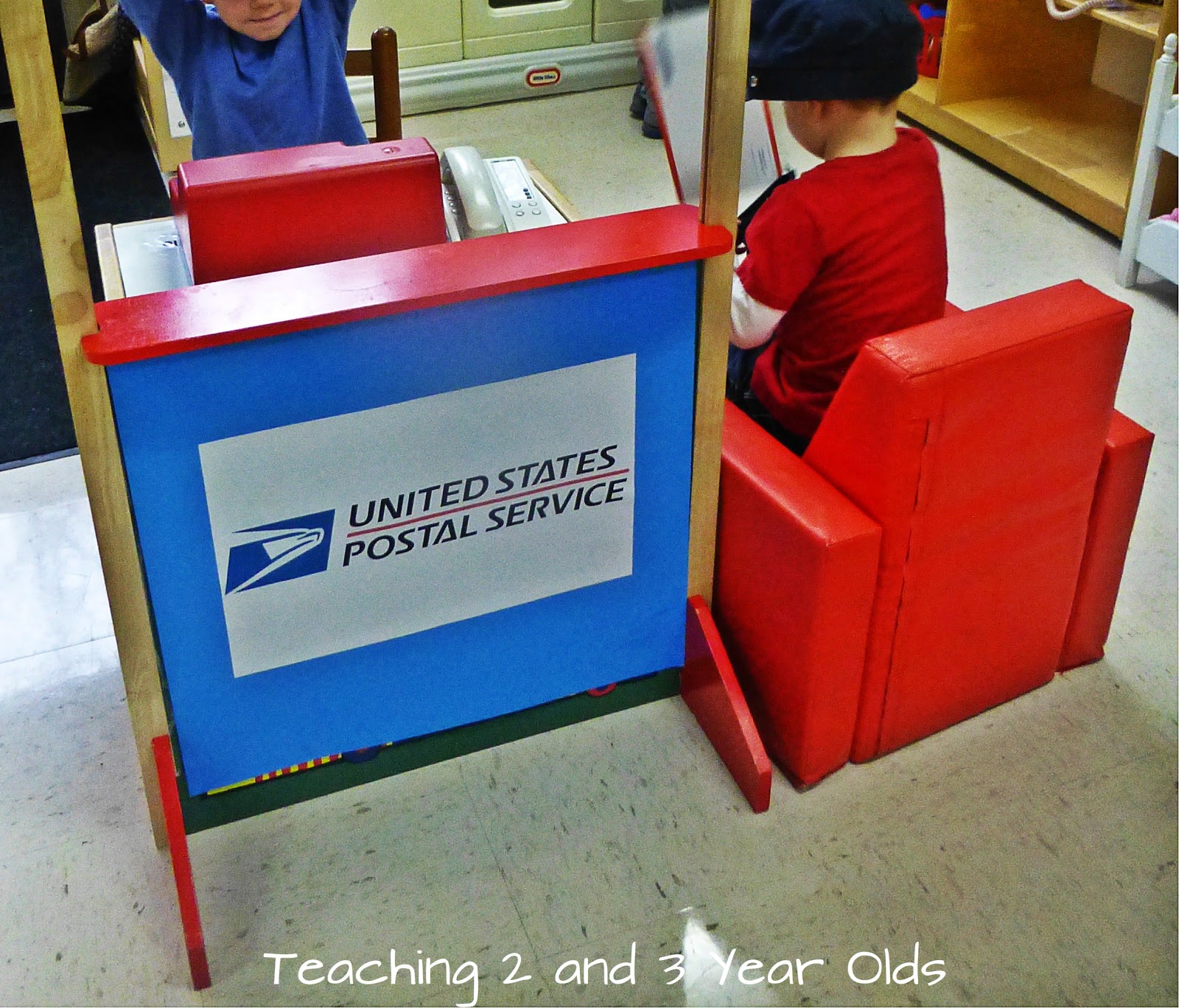 Post Office Dramatic Play Teaching 2 and 3 Year Olds