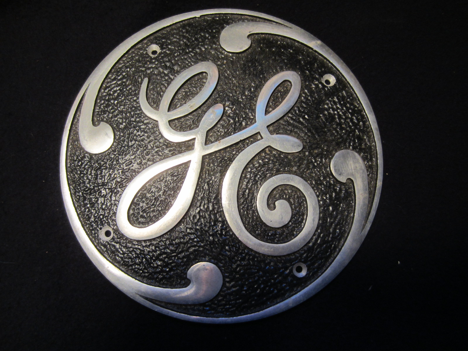 Toronto Trashures Vintage GE General Electric Plaque/sign