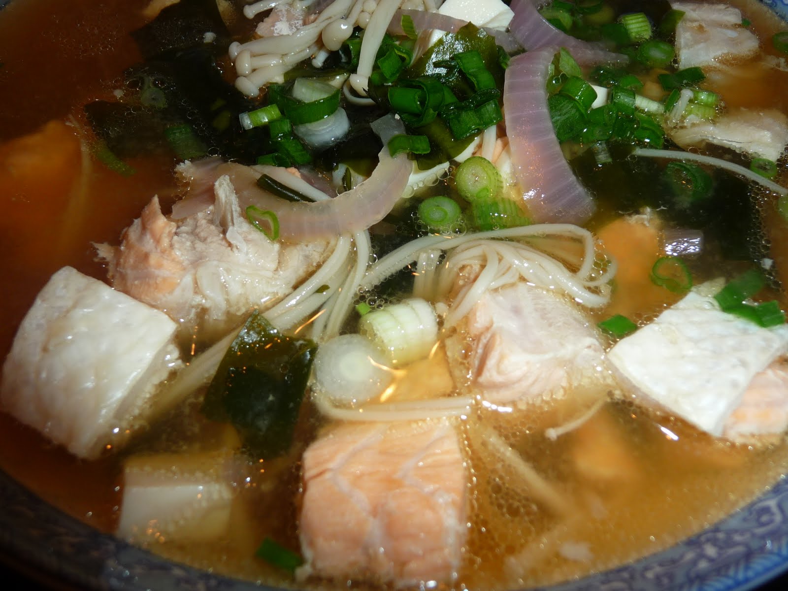 家家酒home Salmon Belly Miso Soup