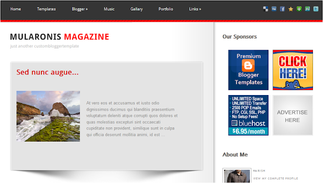 Best Blogger Templates Free Premium Blogger Template