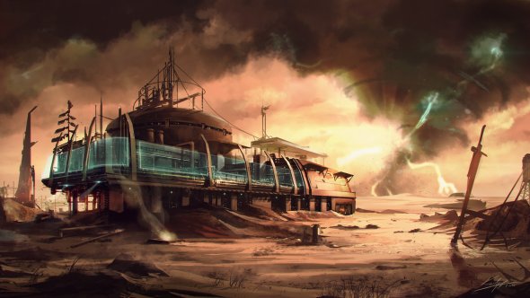 As ilustrações de ficção científica de Thibault Girard Thibault Girard kailyze deviantart ilustrações ficção científica
