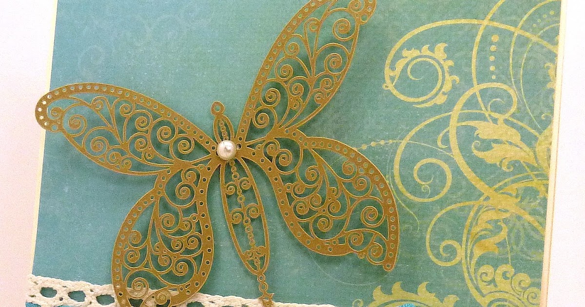 Jenfa Cards Ribbon and Lace