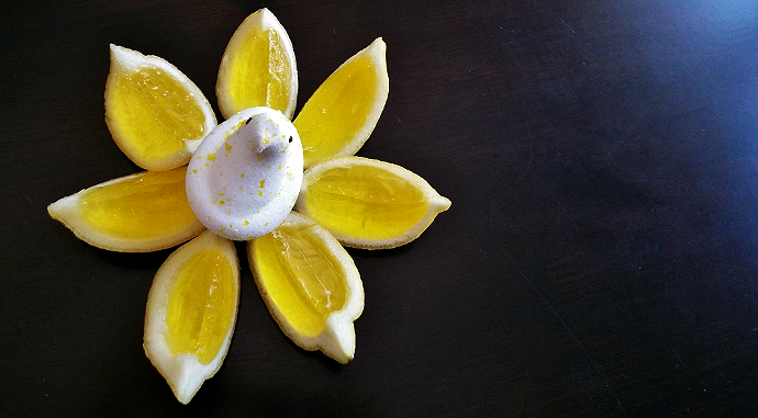 Lemon JELLO Slices