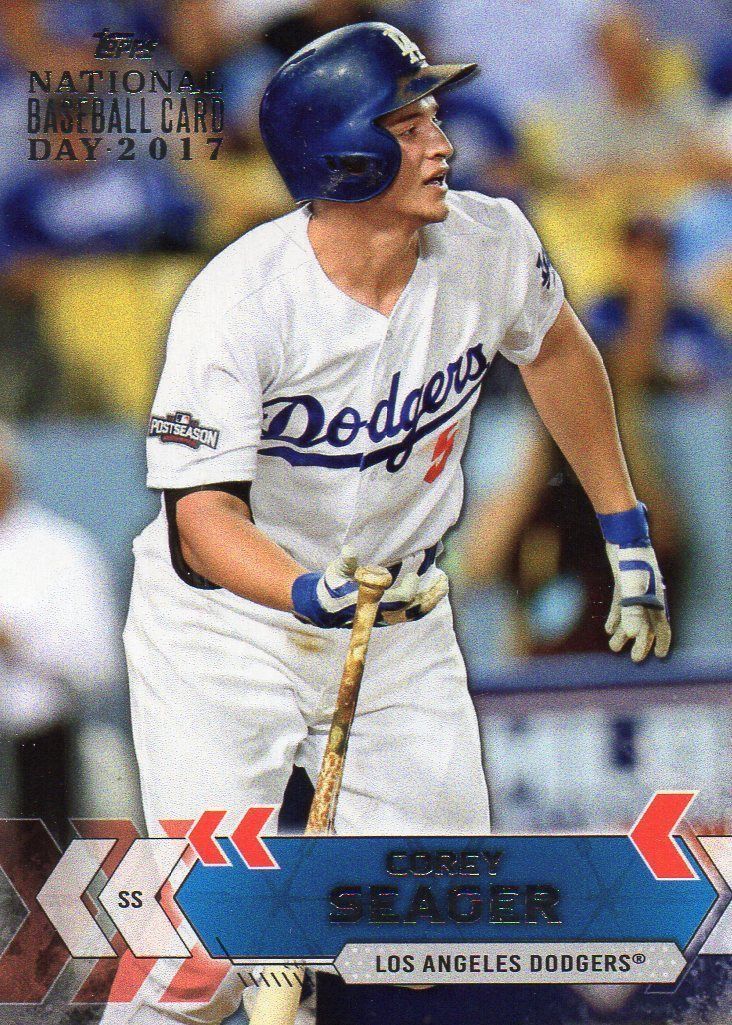 2017 Topps Factory Los Angeles Dodgers Team Set 17 Cards Corey