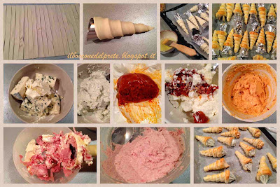 Diti d'apostolo salati alle tre mousse
