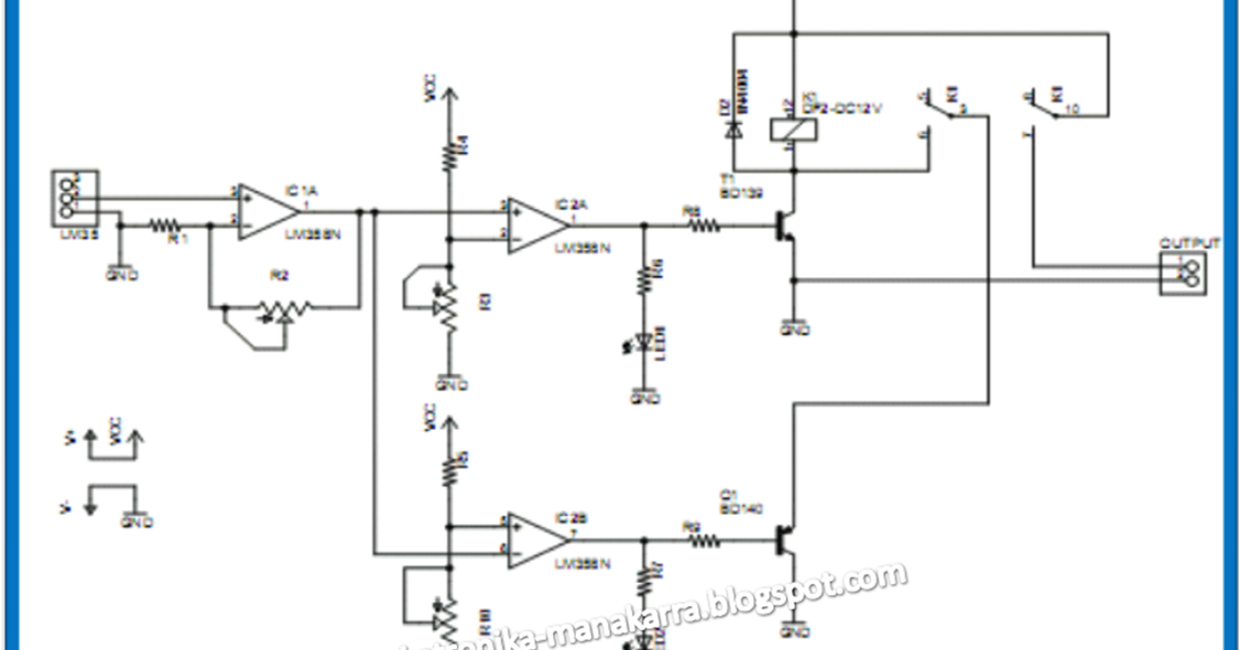 MEKATRONIKA MANAKARRA: MEMBUAT RANGKAIAN KONTROL KIPAS ... block diagram inverting amplifier 