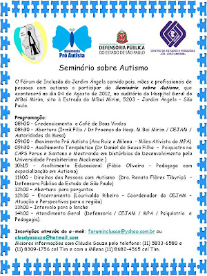 Artigos sobre autismo