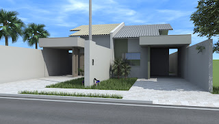 Casa Geminada, Sketchup, Artlantis