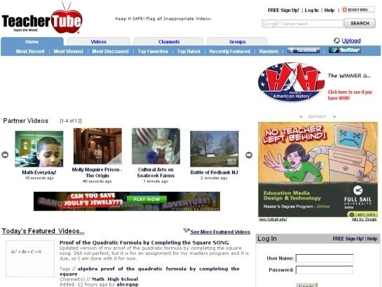 TeacherTube 8. LearnersTV