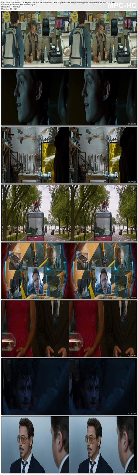 Capturas de la película.