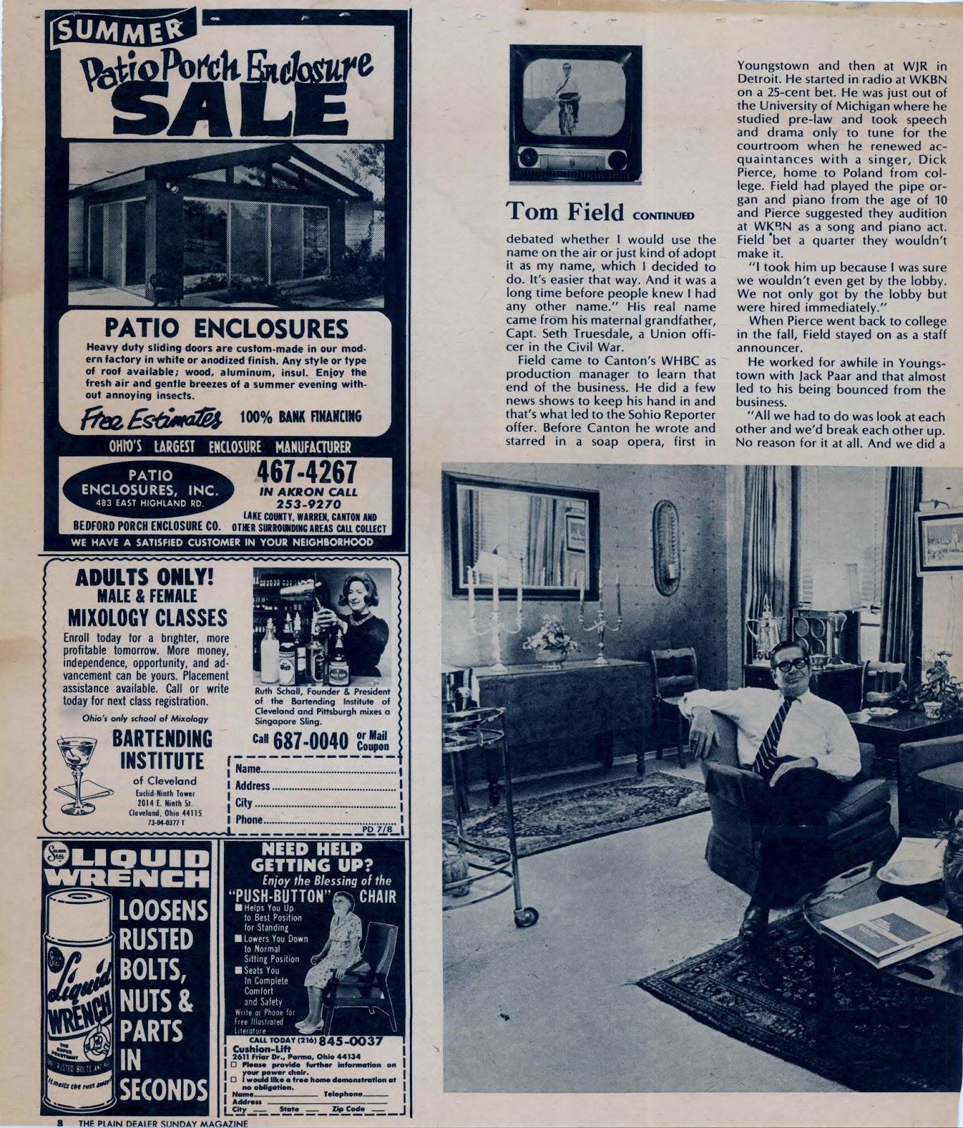 Cleveland Classic Media Tom Field Cleveland Sunday Magazine