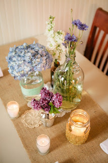 Decoração de casamento com Vidros Decoração de casamento com Vidros