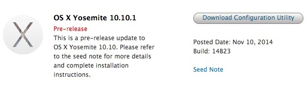 Mac OS X Yosemite 10.10.1 Beta 2 Build-14B23 Mac OS X Yosemite 10.10.1 Beta 2 Build-14B23