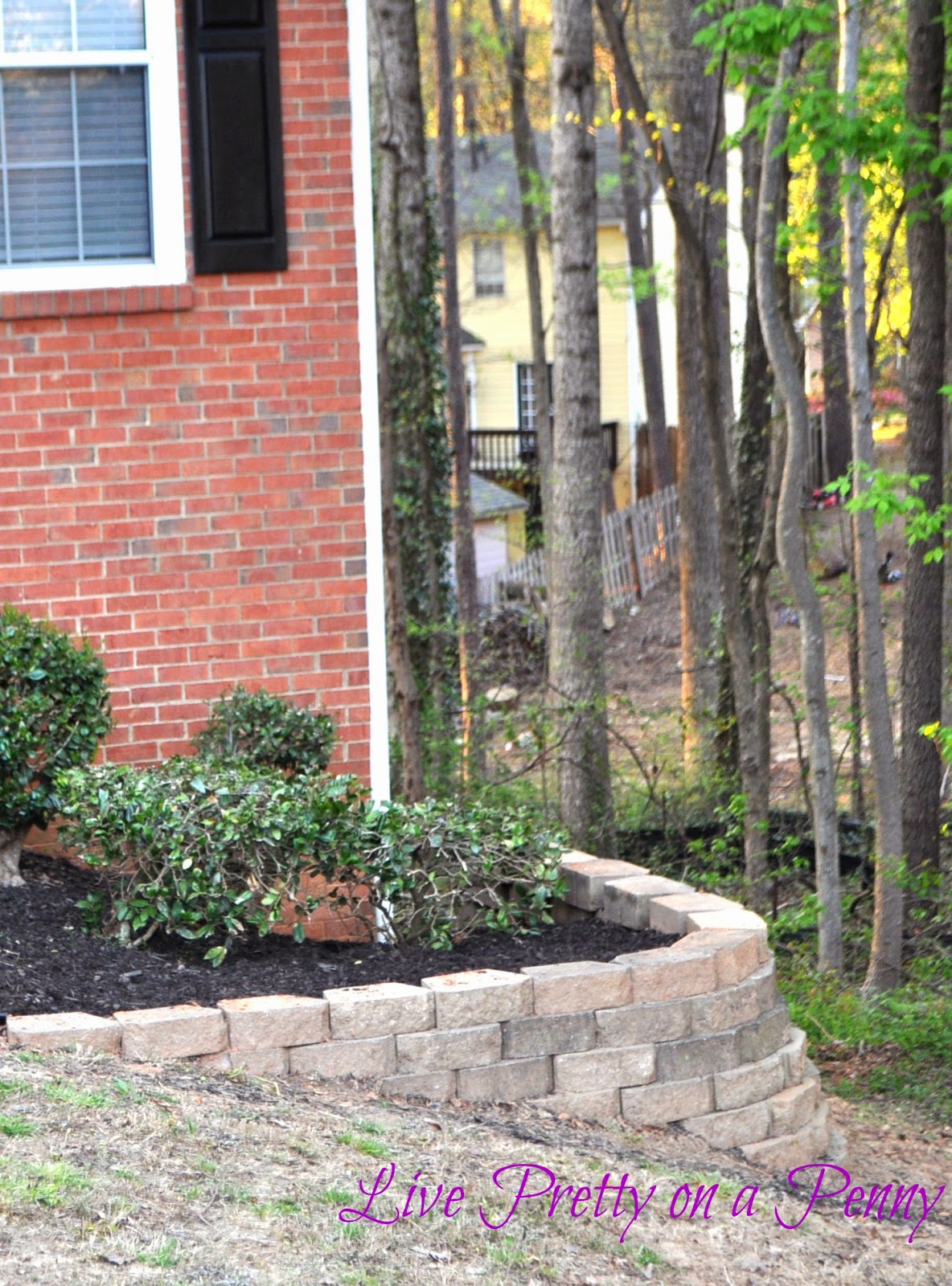 Spring Refresh: Fixing a Slope | Live Pretty on a Penny