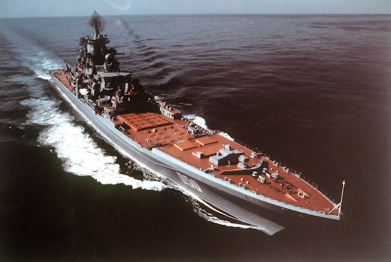 Right now, Sevmash workers are dealing with the overhaul and modernization of a heavy nuclear missile cruiser, the Admiral Nakhimov, the cruiser Peter the Great and the aircraft carrier Admiral Kuznetsov Kirov class CG