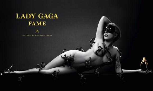 Lady Gaga Nude Fame Perfume