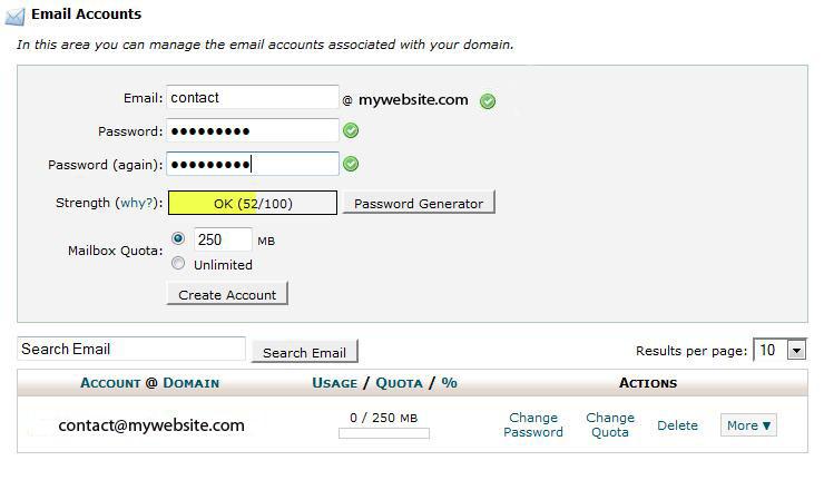 cara membuat email di domain hosting berbayar
