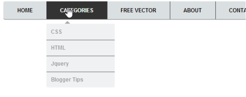 Membuat Menu Dropdown Tanpa Jquery | cara membuat menu dropdown css3 keren tanpa javascript Membuat Menu Dropdown Tanpa Jquery | cara membuat menu dropdown css3 keren tanpa javascript