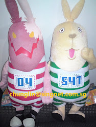 2009 Halloween Japan Usavich Jail Rabbits Plush