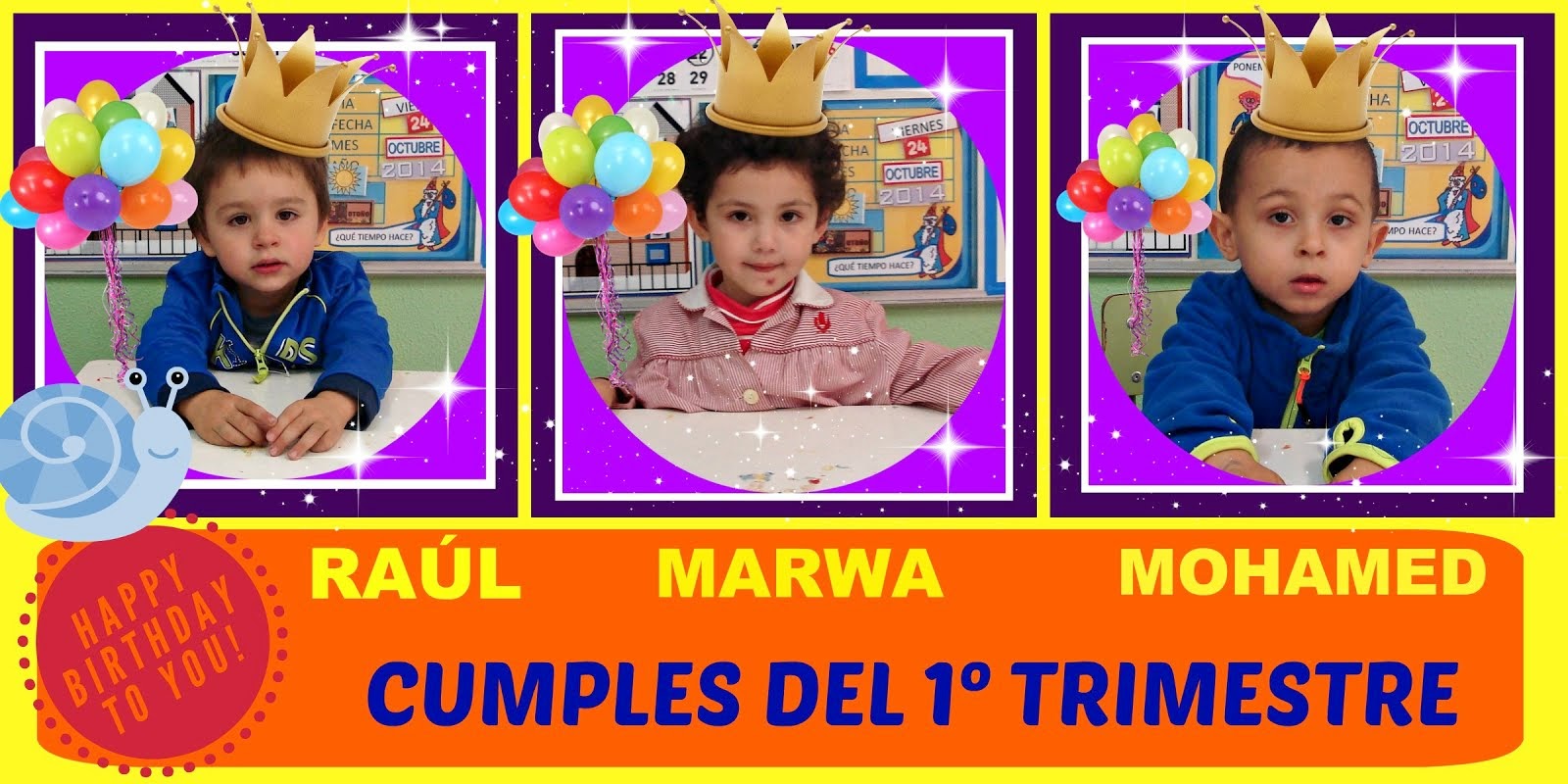 CUMPLES 1º TRIMESTRE