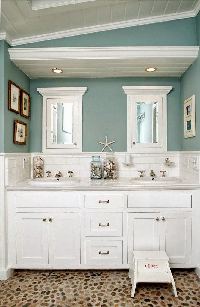 Paint Your Home with Coastal Colors Watery blues