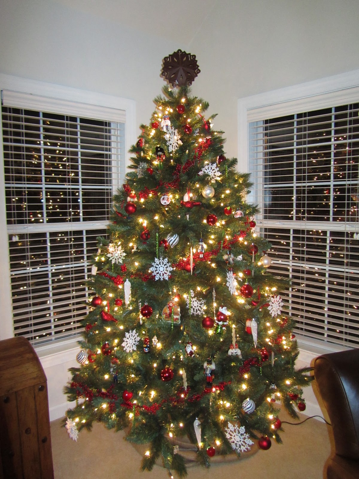 Christmas house tour Setting for Four