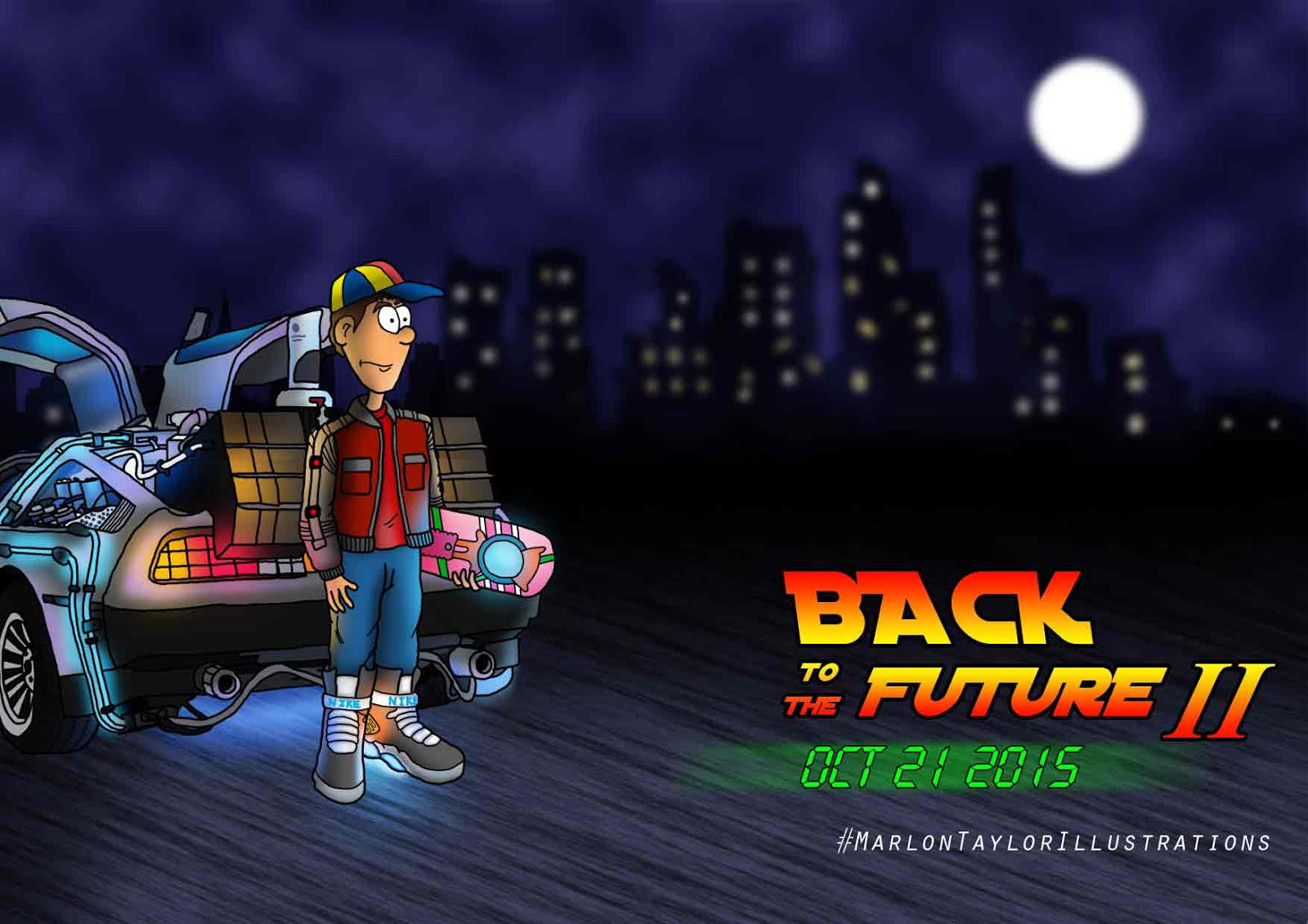 Back to the future dates traveled to