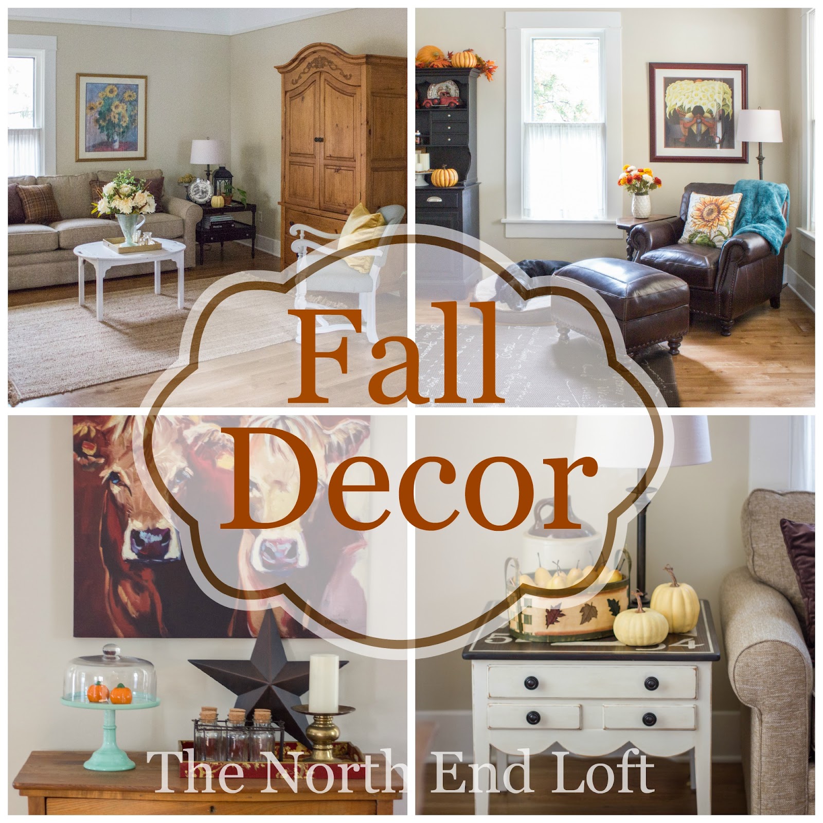 Living Room Fall Living Room Decor the north end loft fall living room 2015 2015