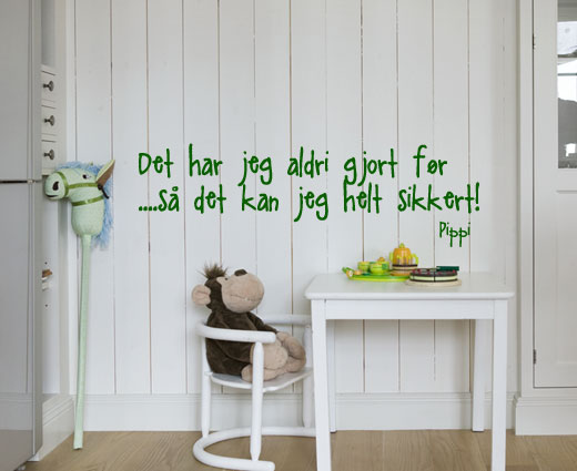 åpent hus: grønt på barnerommet / green for kids