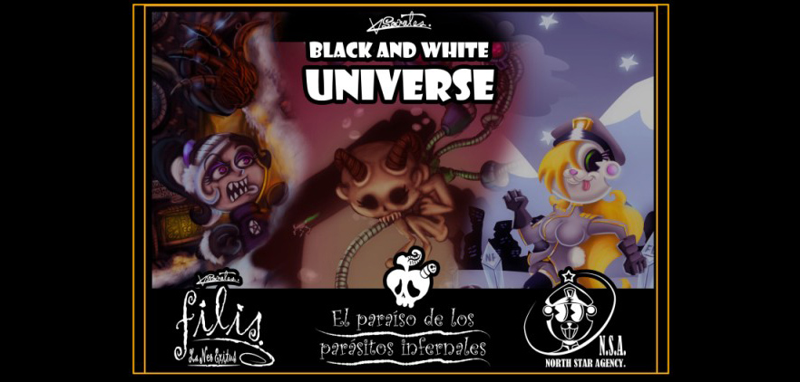 BLACK AND WHITE UNIVERSE