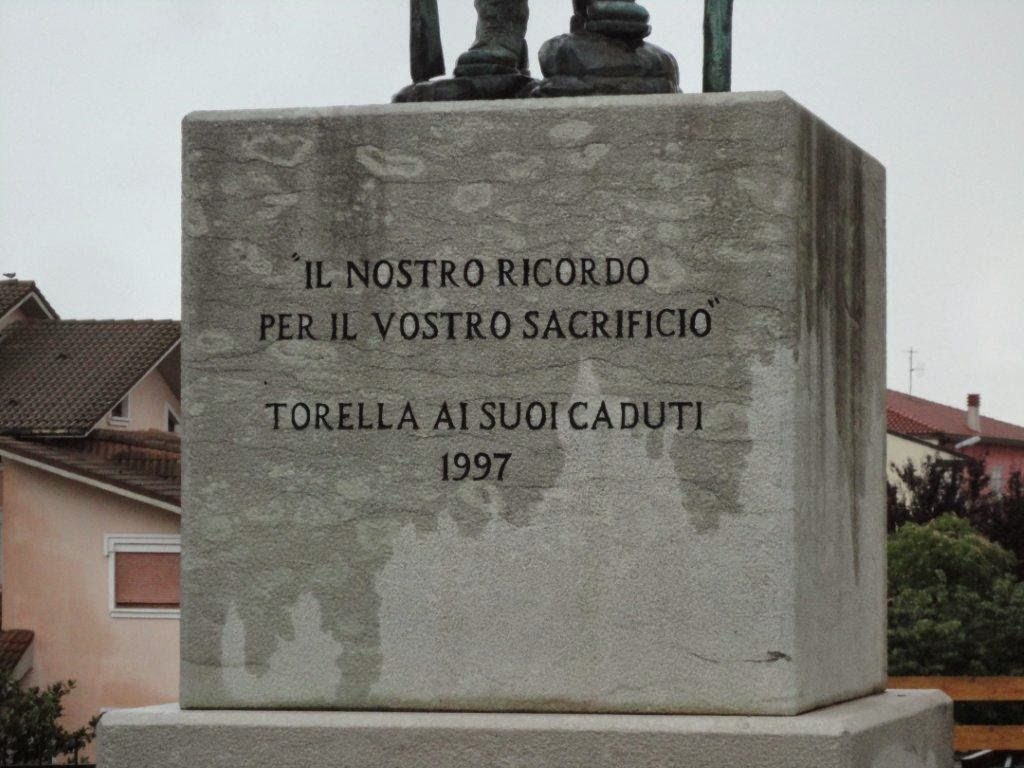 Le epigrafi storiche nascoste e non Torella del Sannio. Caduti in