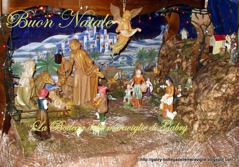 La Bottega delle meraviglie di Gabry: Buon Natale con il mio presepe