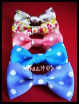 ::Borong brooch ribbon cotton::