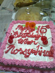 my cake on my befday.......