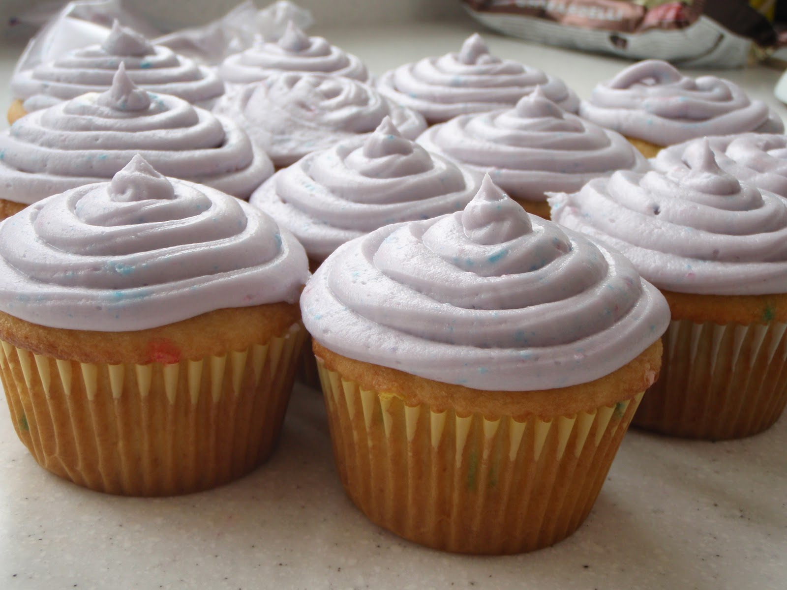 Brownies and Bows Cotton Candy Buttercream Frosting
