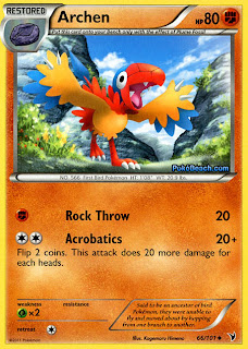 Archen Pokemon Card Noble Victories Set