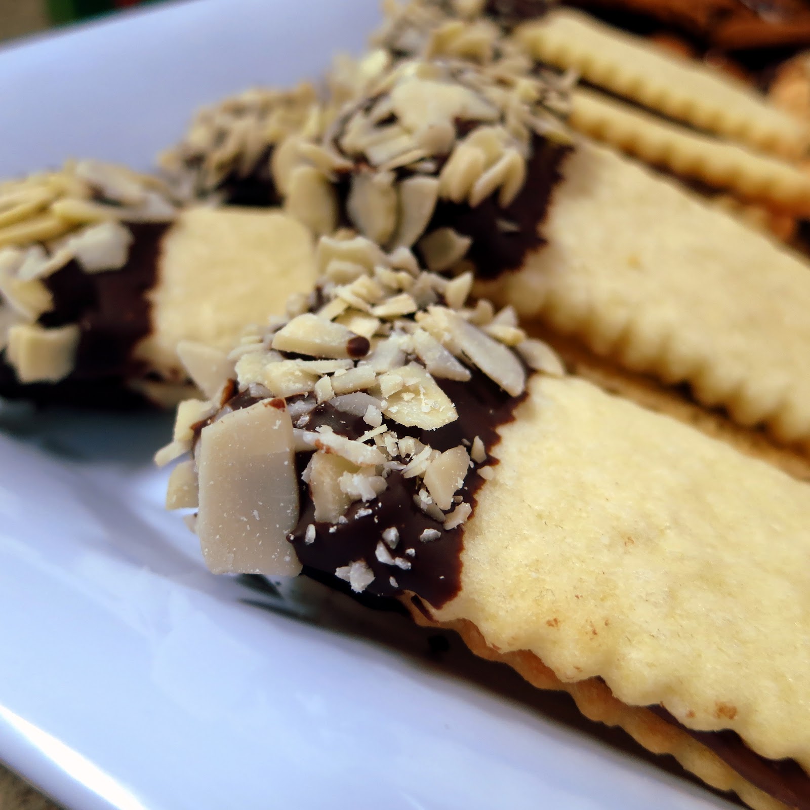 Dragon's Kitchen Almond Nutella Sandwich Cookies