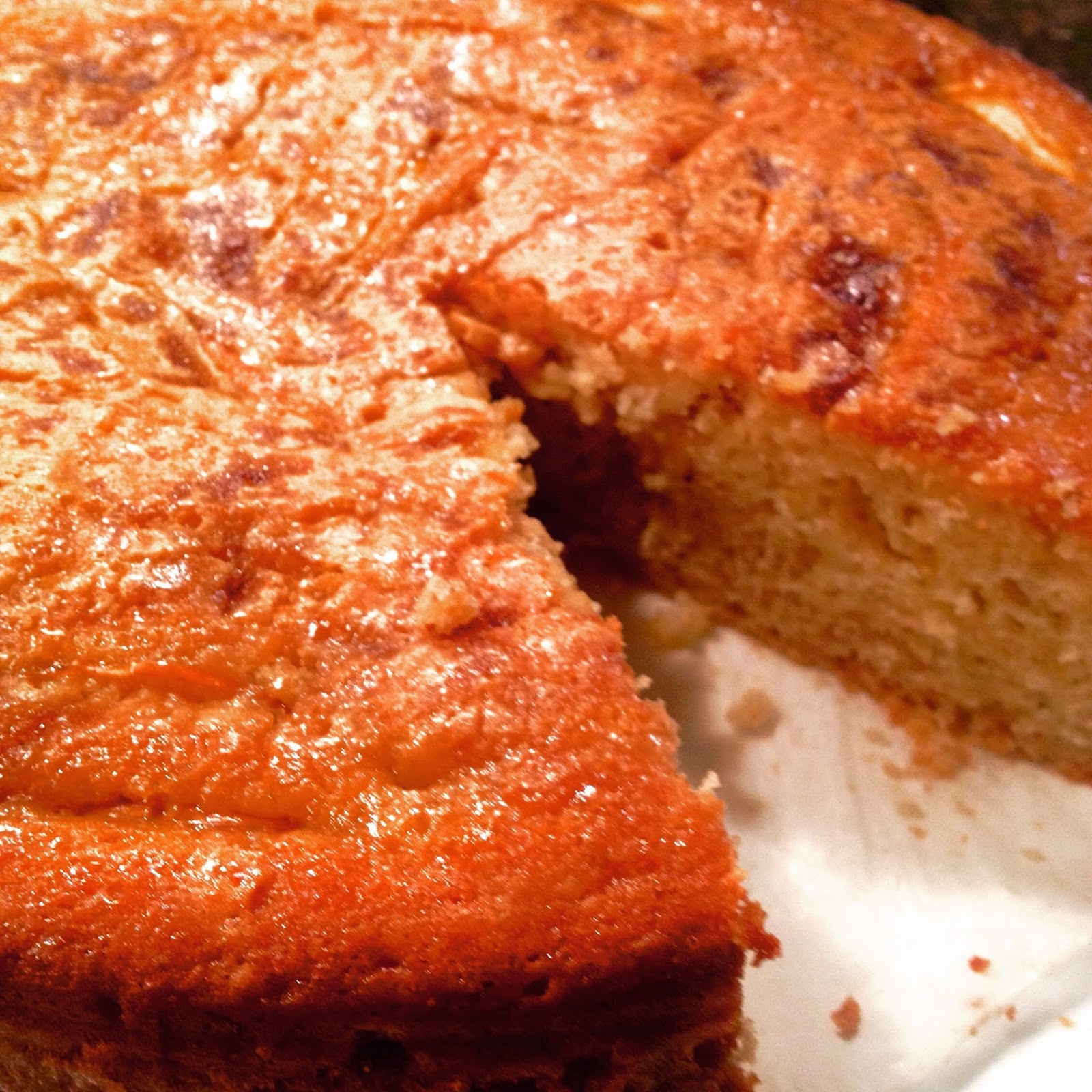 Apple Vanilla Snack Cake