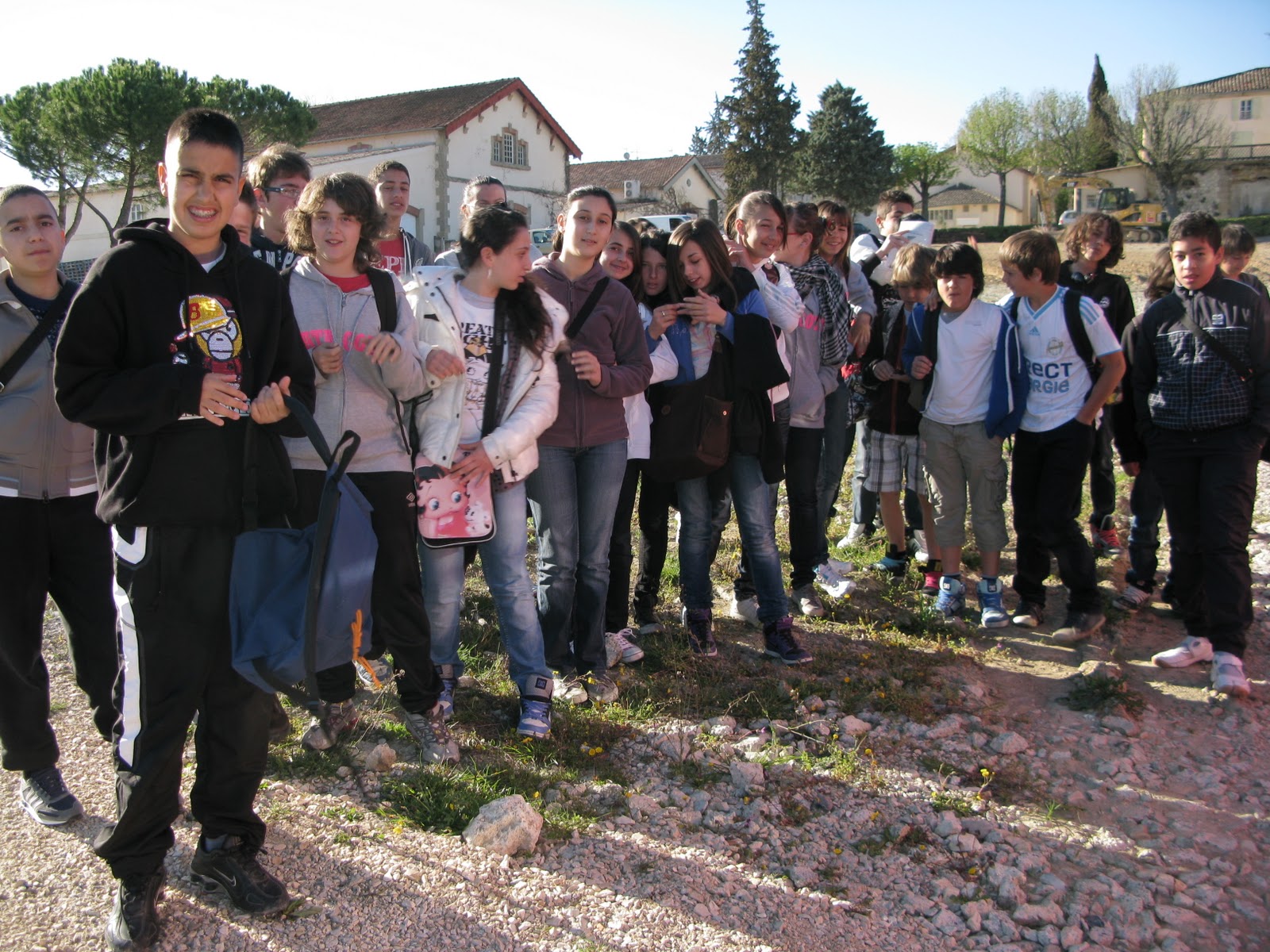 Collège Les Matagots Sortie Passeport 13 avec les 5e2 au château La