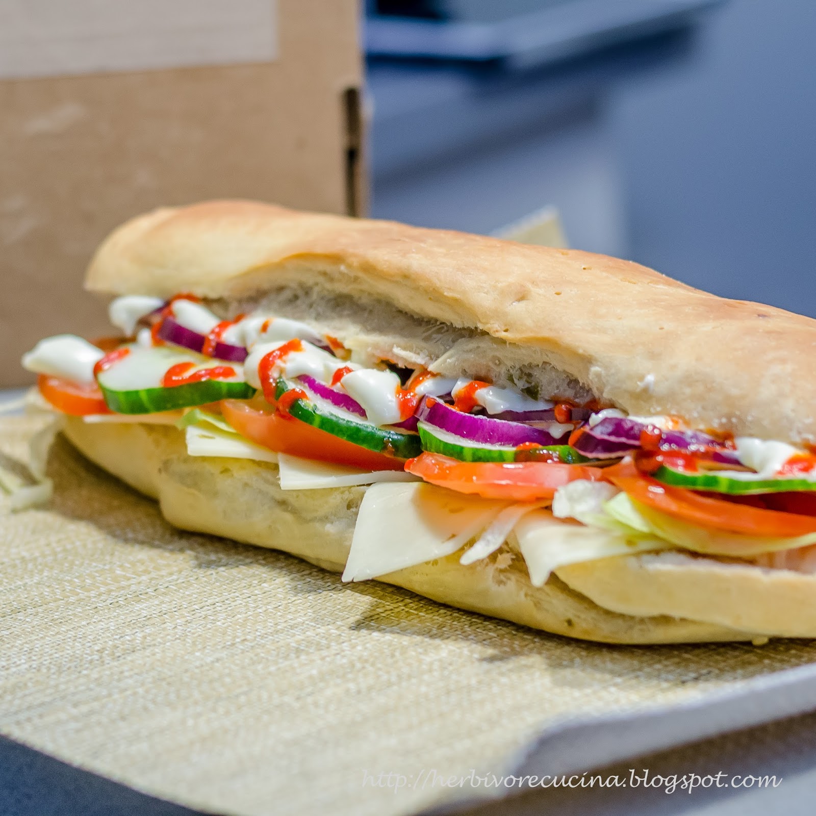 Herbivore Cucina Homemade Subway Sandwiches
