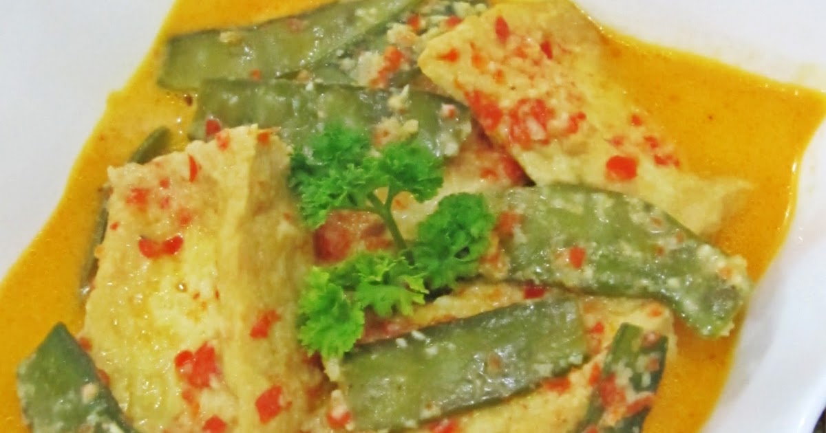 Dapur Griya Khayangan Sayur Lodeh Merah Tahu dan Kacang Koro