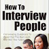 How To Interview People - Free Kindle Non-Fiction